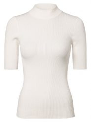 Nümph Sweter - Nubia Kobiety biały, XXL. Białe swetry Nümph, xxl, bez wzorów, eleganckie, bez ramiączek. Za 229.95 zł.