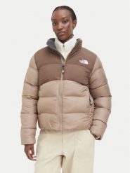 The North Face Kurtka zimowa Saikuru NF0A8GCB Brązowy jasny Boxy Fit. Brązowe kurtki The North Face, na zimę, s, bez wzorów, z syntetyku, bez kaptura. Za 1,099.00 zł.
