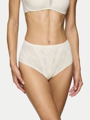 Triumph Figi klasyczne z wysokim stanem Shape Smart Ellipse 10222289 Écru. Figi Triumph, bez wzorów, z syntetyku, z podwyższonym stanem. Za 99.99 zł.