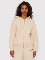Kontatto Bluza SDK504 Beżowy Regular Fit. Brązowe bluzy Kontatto, s, bez wzorów, z bawełny, bez kaptura. Za 229.99 zł.