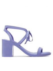 Melissa Sandały Ophelia + Jason Wu Ad 32962 Niebieski. Niebieskie sandały Melissa, bez wzorów, z tworzywa sztucznego, bez obcasa, na słupku, bez zapięcia. Za 449.99 zł.