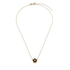 Naszyjnik Tory Burch. Żółte naszyjniki Tory Burch, złote. Za 379.99 zł.