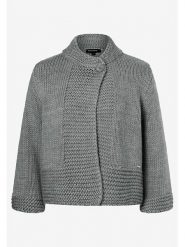 More & More Kardigan w kolorze szarym rozmiar: 44. Szare swetry More & More, bez wzorów, z wełny, bez ramiączek. Za 96.14 zł.