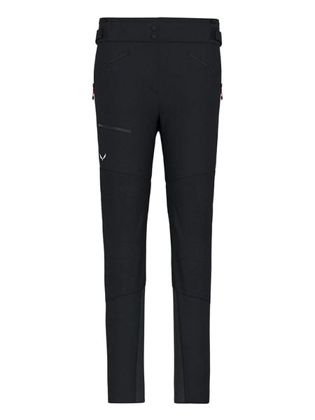 Salewa Spodnie funkcyjne "Ortles" w kolorze czarnym rozmiar: 38. Czarne spodnie dresowe Salewa, bez wzorów, z poliamidu. Za 503.95 zł.