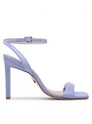 Bronx Sandały Aladin-Sandal 84945-A Fioletowy. Fioletowe sandały Bronx, bez wzorów, ze skóry, bez obcasa, na szpilce, bez zapięcia. Za 479.99 zł.