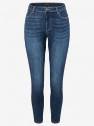 More & More Dżinsy - Slim fit - w kolorze granatowym rozmiar: 46. Niebieskie jeansy More & More, bez wzorów, klasyczne. Za 188.85 zł.