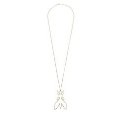 Naszyjnik Patrizia Pepe. Żółte naszyjniki Patrizia Pepe, złote. Za 479.99 zł.