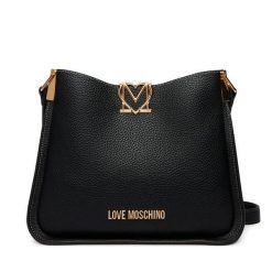 Torebka LOVE MOSCHINO. Czarne listonoszki Love Moschino, bez wzorów, bez dodatków. Za 939.99 zł.