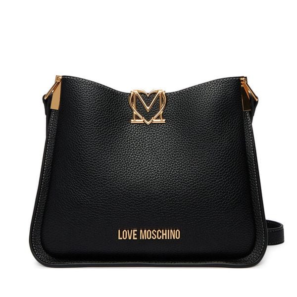 Torebka LOVE MOSCHINO. Czarne listonoszki Love Moschino, bez wzorów, bez dodatków. Za 564.99 zł.