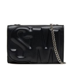 Torebka Steve Madden. Czarne kopertówki Steve Madden, bez wzorów, wizytowe, bez dodatków. Za 419.99 zł.