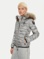 Blauer Kurtka puchowa 24WBLDC03048 Szary Regular Fit. Szare kurtki Blauer, l, bez wzorów, z puchu, bez kaptura. Za 2,299.00 zł.