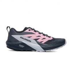 Buty do biegania damskie Salomon Sense Ride 5 W. Czarne buty do biegania Salomon, bez wzorów, z materiału, bez zapięcia, do biegania. W wyprzedaży za 449.00 zł.