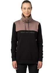 Hannah Bluza "Sibele" w kolorze jasnobrązowo-czarnym rozmiar: 38. Brązowe bluzy Hannah, bez wzorów, bez kaptura. Za 252.99 zł.