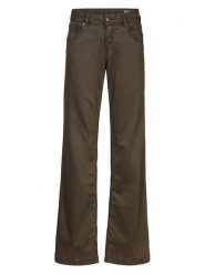 Herrlicher Dżinsy "Edna" - Comfort Fit - w kolorze brązowym rozmiar: W31/L32. Brązowe jeansy Herrlicher, l, bez wzorów, klasyczne, z podwyższonym stanem. Za 173.99 zł.