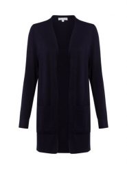 Marie Lund Kardigan Kobiety niebieski, XXL. Niebieskie swetry Marie Lund, xxl, bez wzorów, z wiskozy, eleganckie, bez ramiączek. Za 299.95 zł.