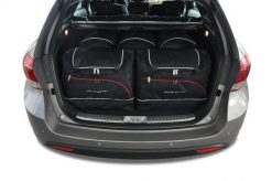 Torby Do Bagażnika Hyundai I40 Kombi 2011-2019 5Szt Kjust. Czarne torby podróżne KJUST, bez wzorów, z kauczuku. Za 1,558.00 zł.