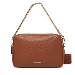 Torebka MICHAEL Michael Kors. Brązowe listonoszki MICHAEL Michael Kors, bez wzorów, bez dodatków. Za 629.99 zł.
