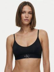 Calvin Klein Underwear Biustonosz top LV00QF8814 Czarny. Czarne biustonosze Calvin Klein Underwear, xs, bez wzorów, z syntetyku, bez kołnierzyka, bez ramiączek. Za 129.99 zł.