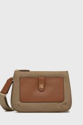 Lauren Ralph Lauren torebka kolor brązowy. Brązowe listonoszki Lauren Ralph Lauren, bez wzorów, na ramię, bez dodatków. Za 699.99 zł.