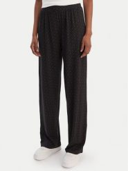 BOSS Spodnie piżamowe B Logo 50550711 Czarny Relaxed Fit. Czarne piżamy Boss, xs, bez wzorów, z lyocellu, bez kołnierzyka, bez ramiączek. Za 299.99 zł.