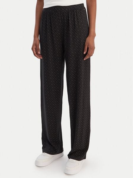 BOSS Spodnie piżamowe B Logo 50550711 Czarny Relaxed Fit. Czarne piżamy Boss, xs, bez wzorów, z lyocellu, bez kołnierzyka, bez ramiączek. Za 299.99 zł.