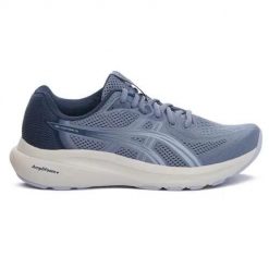 Buty do biegania damskie Asics Gel-Contend 10. Niebieskie buty do biegania ASICS, na lato, bez wzorów, z materiału, bez zapięcia, do biegania. Za 491.00 zł.