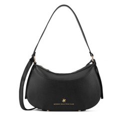 Torebka Beverly Hills Polo Club. Czarne torebki klasyczne Beverly Hills Polo Club, bez wzorów, klasyczne, bez dodatków. Za 179.99 zł.