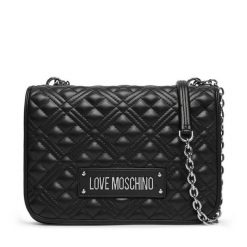 Torebka LOVE MOSCHINO. Czarne torebki klasyczne Love Moschino, bez wzorów, klasyczne, bez dodatków. Za 939.99 zł.