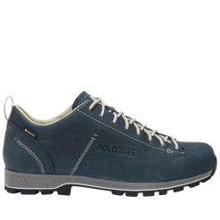 Buty Dolomite 54 LOW FG GTX BLUE NAVY. Niebieskie trekkingi Dolomite, bez wzorów, z gore-texu, bez zapięcia, trekkingowe, gore-tex. Za 431.00 zł.