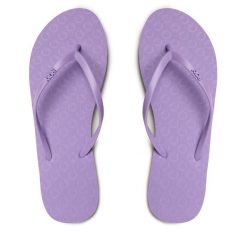 Japonki Roxy. Fioletowe japonki Roxy, bez wzorów, sportowe. Za 69.99 zł.