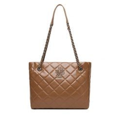 Torebka Badura. Brązowe torebki klasyczne Badura, bez wzorów, klasyczne, bez dodatków. Za 279.99 zł.