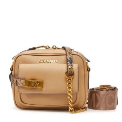 Torebka Steve Madden. Brązowe listonoszki Steve Madden, bez wzorów, bez dodatków. Za 339.99 zł.