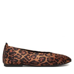 Baleriny Unisa. Brązowe baleriny Unisa, bez wzorów, bez obcasa, bez zapięcia. Za 419.99 zł.