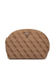 Guess Kosmetyczka PW7560 P6270 Beżowy. Brązowe torebki klasyczne Guess, z aplikacjami, z materiału, bez dodatków. Za 239.99 zł.