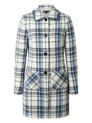 More & More Płaszcz przejściowy w kolorze kremowo-niebieskim rozmiar: 44. Brązowe płaszcze More & More, bez wzorów, bez kaptura. Za 183.45 zł.