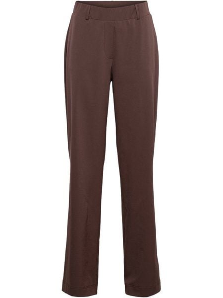 &Co Woman Spodnie "Patrice" w kolorze brązowym rozmiar: L. Brązowe spodnie materiałowe &Co Woman, bez wzorów, z materiału, z podwyższonym stanem. Za 249.76 zł.