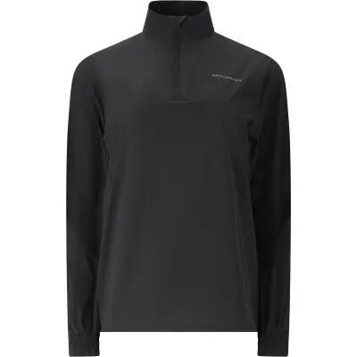 Endurance Kurtka Typhoro W Half Zip - Dopasowany krój, elastyczna. Czarne kurtki Endurance, bez wzorów, z elastanu, sportowe, bez kaptura. Za 221.00 zł.