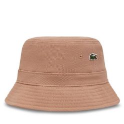 Kapelusz Lacoste. Brązowe kapelusze Lacoste, bez wzorów. Za 169.99 zł.