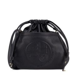 Torebka Beverly Hills Polo Club. Czarne listonoszki Beverly Hills Polo Club, bez wzorów, bez dodatków. Za 219.99 zł.