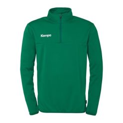 Bluza treningowa z zamkiem błyskawicznym 1/4 Kempa. Niebieskie bluzy Kempa, bez wzorów, eleganckie, bez ramiączek, bez kaptura. Za 217.50 zł.