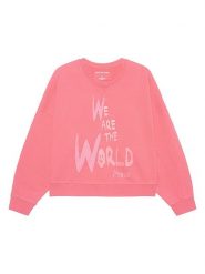 True Religion Bluza w kolorze różowym rozmiar: L. Różowe bluzy True Religion, l, bez wzorów, bez kaptura. Za 118.56 zł.