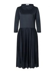 More & More Sukienka w kolorze granatowym rozmiar: 34. Niebieskie sukienki More & More, bez wzorów, bez kołnierzyka, bez ramiączek, midi. Za 236.05 zł.