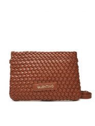 Valentino Torebka Shantel VBS8Y617 Brązowy. Brązowe listonoszki Valentino, bez wzorów, ze skóry, bez dodatków. Za 439.99 zł.