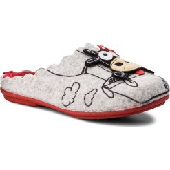 Kapcie MANITU - 320560 Grau 9. Szare kapcie Manitu, z materiału. Za 129.00 zł.