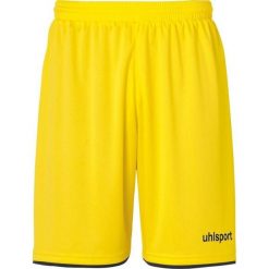 Szorty Uhlsport Club. Czarne szorty Uhlsport, bez wzorów, sportowe. Za 122.50 zł.