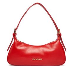 Torebka LOVE MOSCHINO. Czerwone torebki klasyczne Love Moschino, bez wzorów, klasyczne, bez dodatków. Za 659.99 zł.