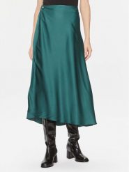 Samsøe Samsøe Spódnica midi Victoria Bias F23300149 Zielony Regular Fit. Zielone spódnice Samsøe & Samsøe, xs, bez wzorów, z wiskozy, midi. Za 409.99 zł.