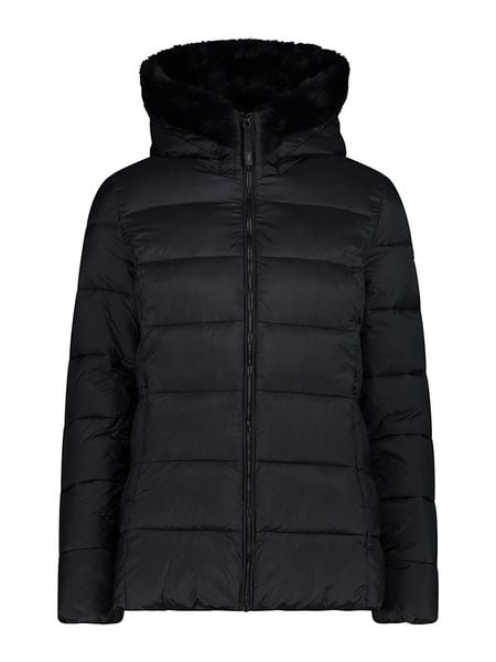 CMP Kurtka zimowa w kolorze czarnym rozmiar: 40. Czarne kurtki CMP, na zimę, bez wzorów, z puchu, bez kaptura. Za 316.24 zł.
