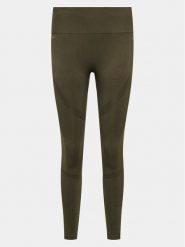 Athlecia Legginsy Nagar W Seamless Tights EA203352 Zielony Slim Fit. Zielone legginsy Athlecia, bez wzorów, z syntetyku, sportowe. Za 59.99 zł.