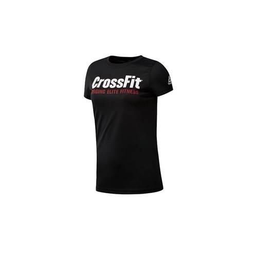 Koszulka sportowa damska Reebok Fef Speedwick. Czarne t-shirty sportowe Reebok, bez wzorów, bez ramiączek. Za 146.00 zł.